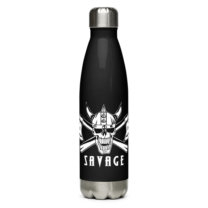 Savage Skull Stainless Steel Water Bottle product image (1)