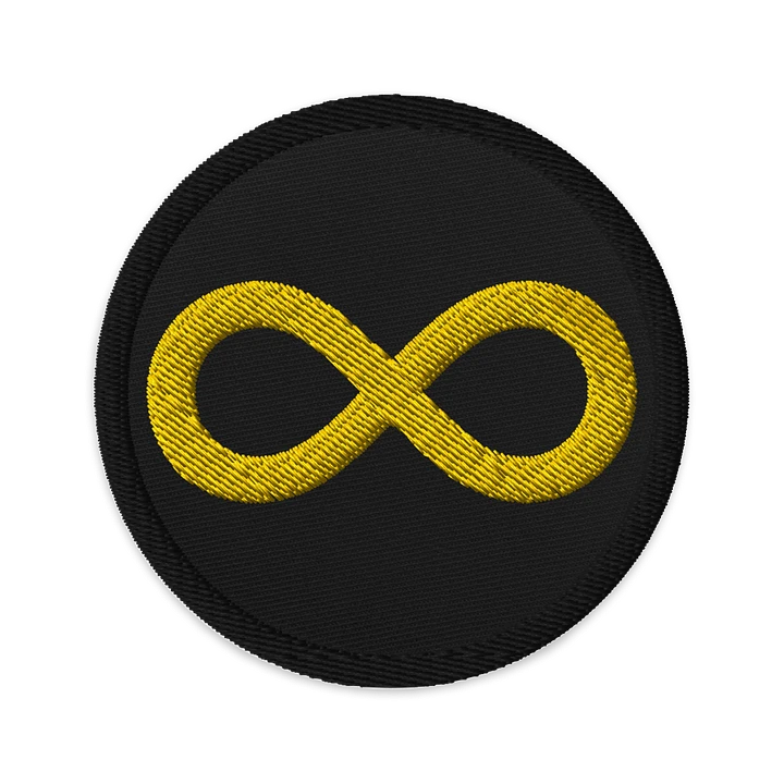 Golden Infinity Patch (Circle) product image (1)