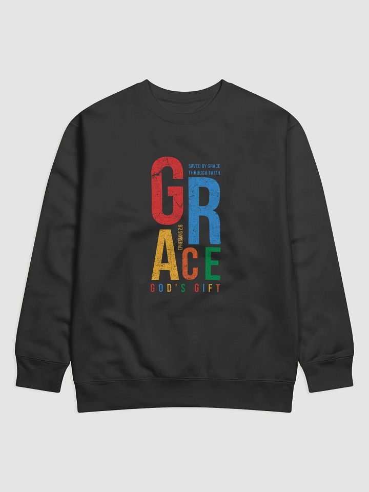 Saved by Grace – Unisex Sweatshirt (COLOUR) product image (1)