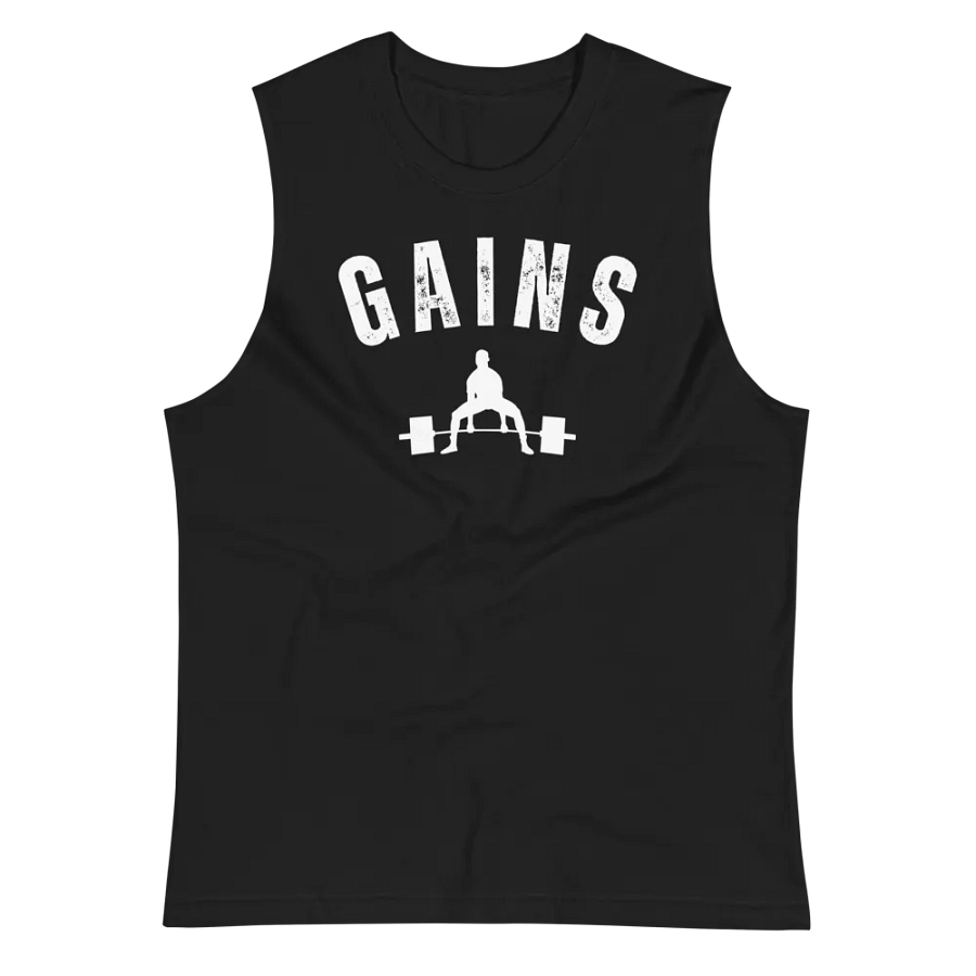 Deadlift Gains Muscle Tank product image (3)