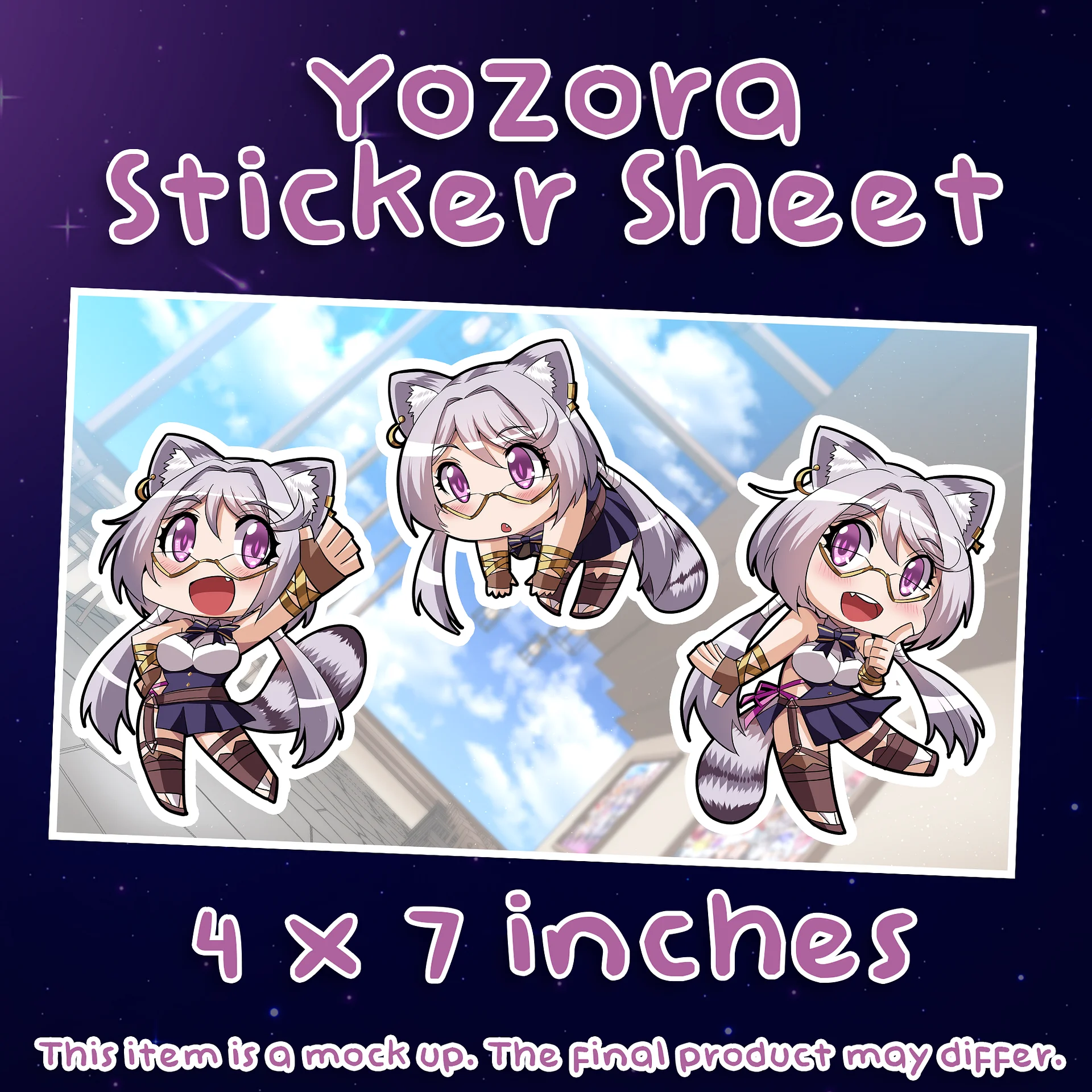 Yozora Sticker Sheet product image (1)