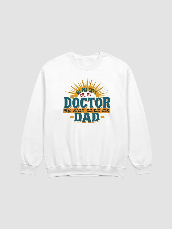 Doctor Dad Energy Crewneck Sweatshirt product image (2)