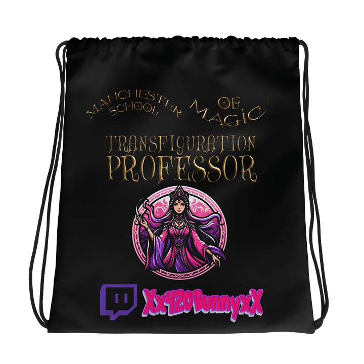 Transfiguration Professor All-Over Drawstring Bag product image (1)