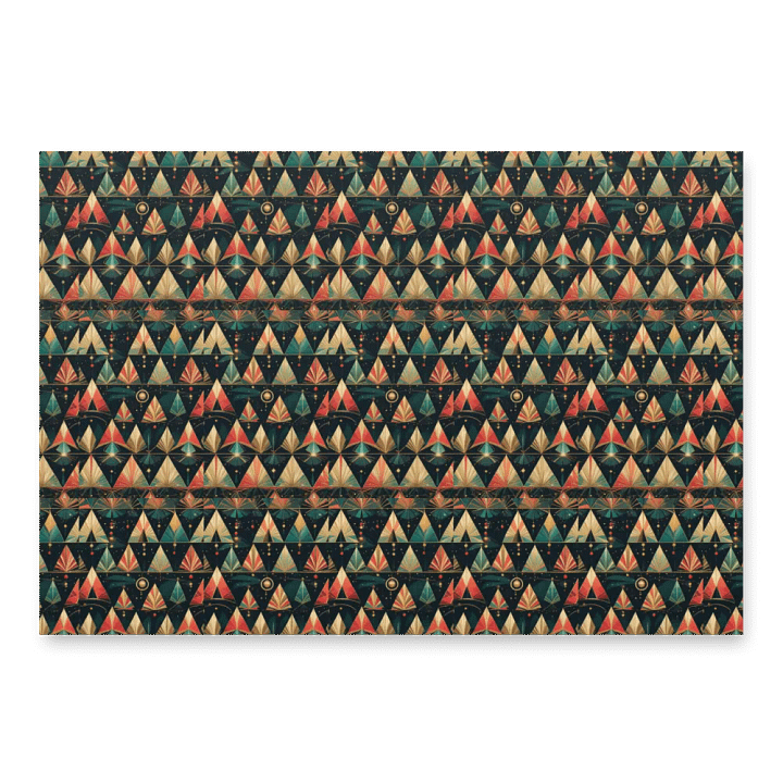 Christmas Trees Abstract Holiday wrapping paper product image (1)