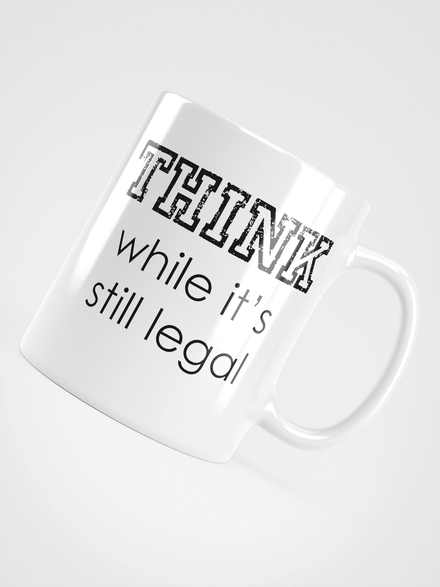 THINK glossy mug product image (13)