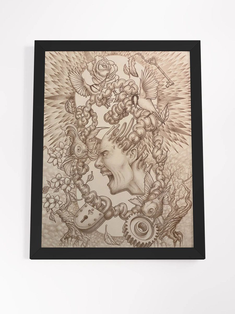 Psychotic Break Framed Poster product image (4)