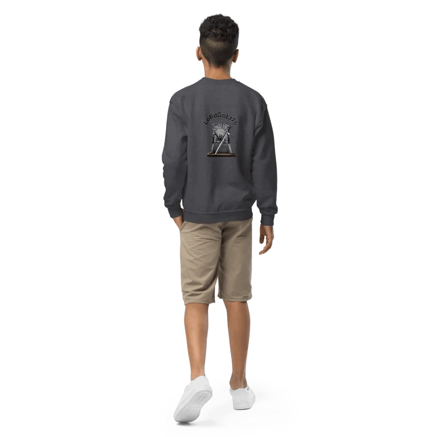 Youth Sweatshirt - Powered By Iced Coffee product image (8)