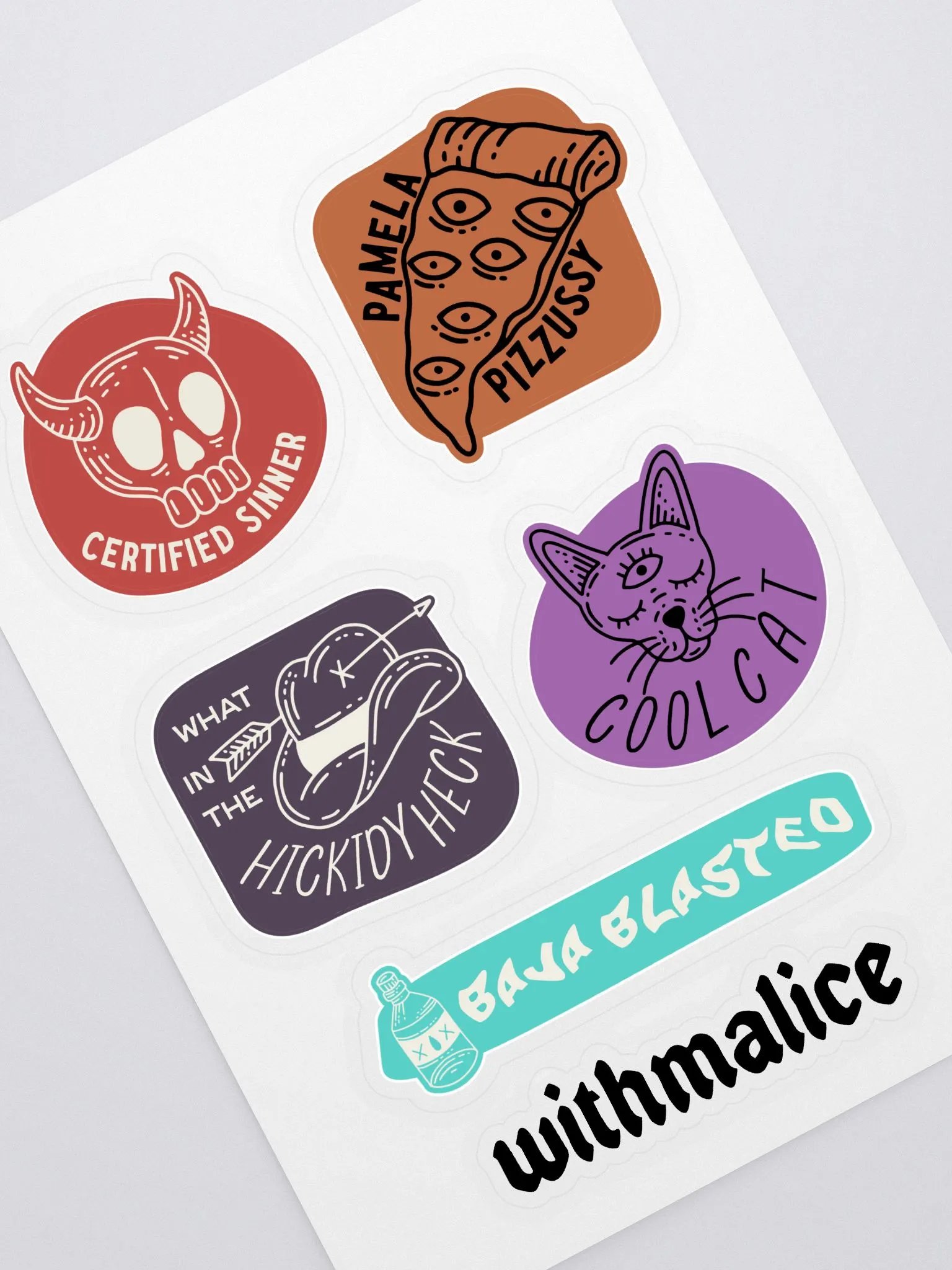 weirdo moments stickers product image (1)