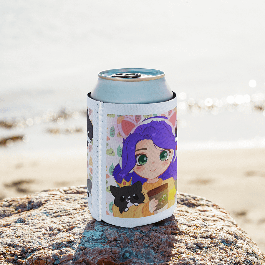 Al & Kitties Drink Koozie Purple product image (8)