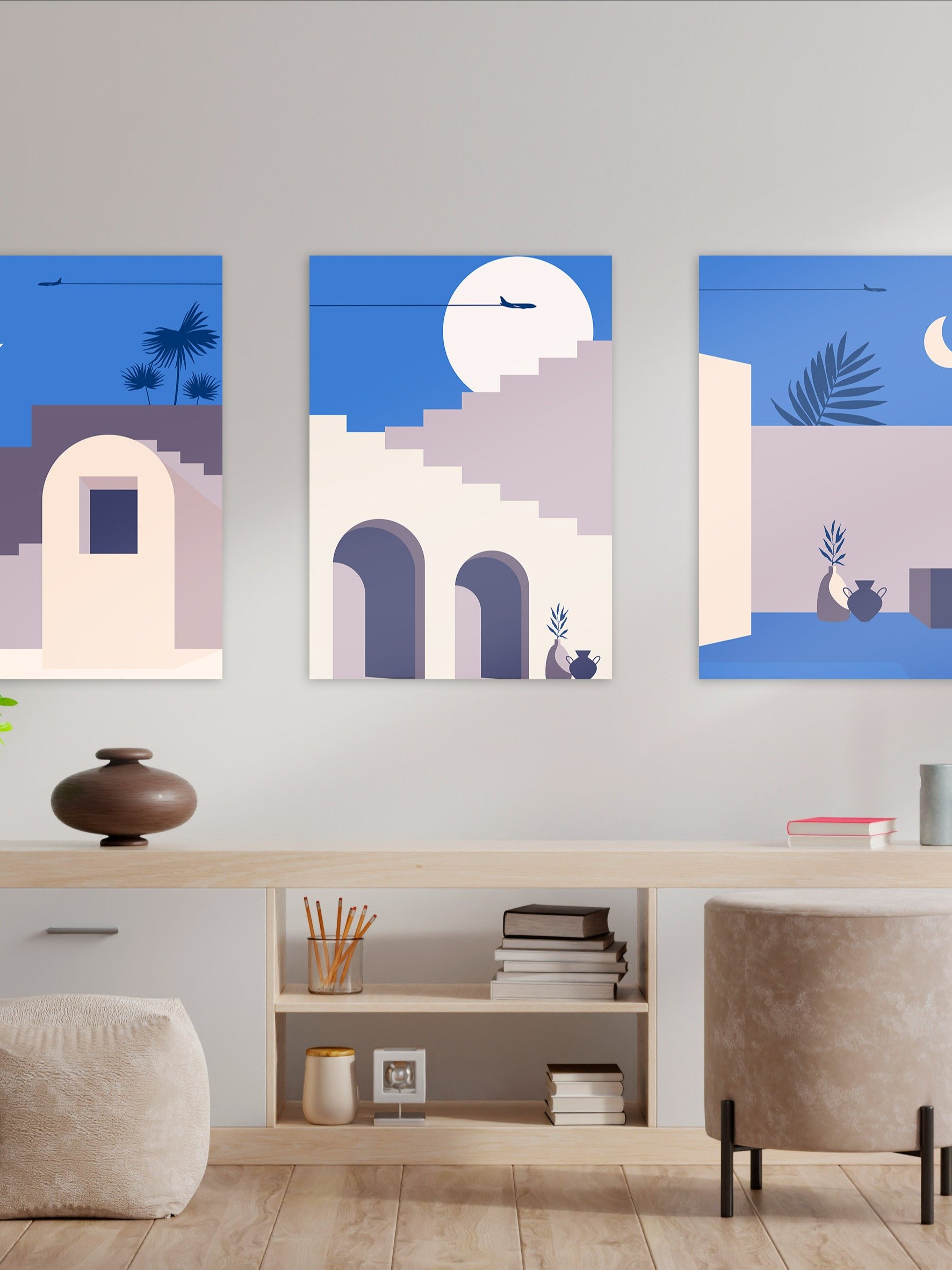 Boho, Boho decor: Egypt, Morocco, Tunisia poster — boho travel poster product image (2)