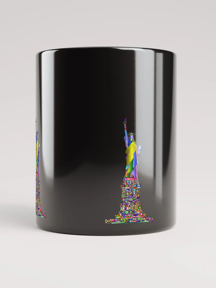Black Glossy Coffee mug-Statue of Liberty product image (9)