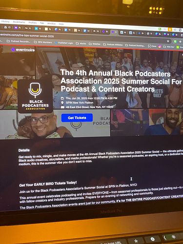 The 4th Annual BPA Summer Social tickets go on sale this week. 

Subscribe to www.blkpodnews.com or follow our socials to get...