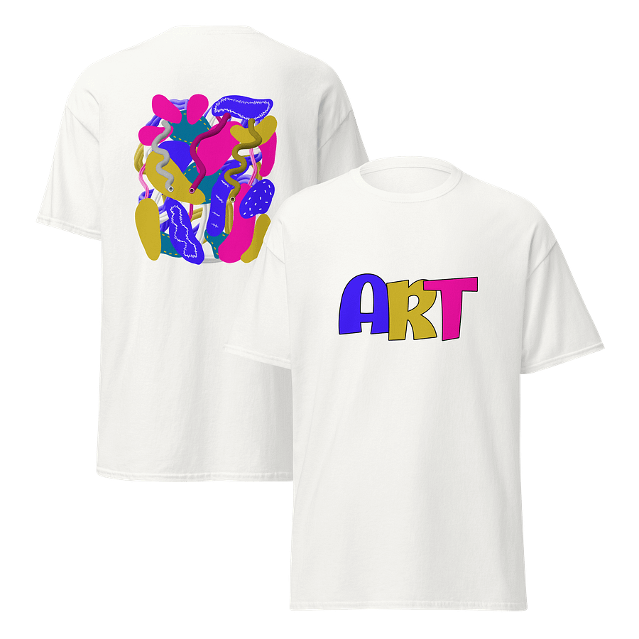 Vibrant ARTistic Letters T-Shirt product image (1)