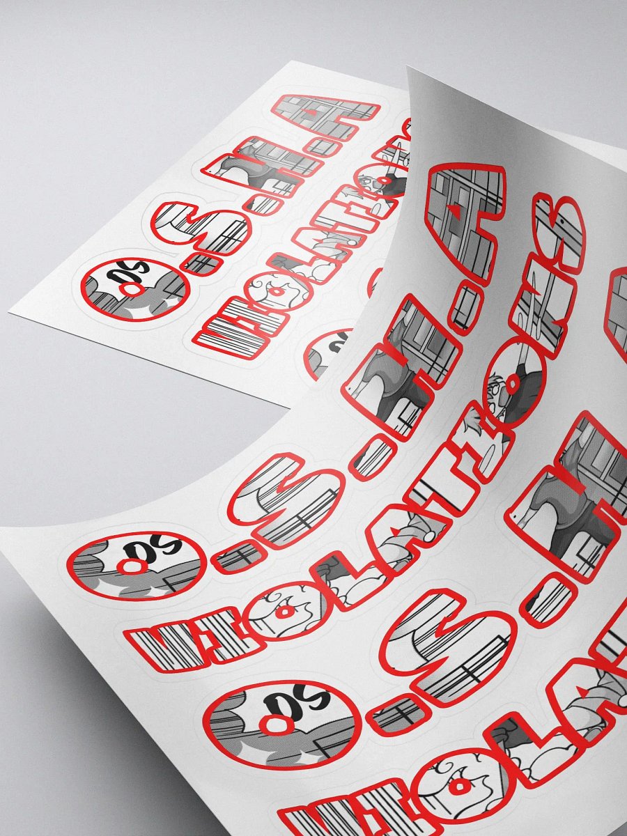 OSHA Sticker Sheet 1 product image (4)