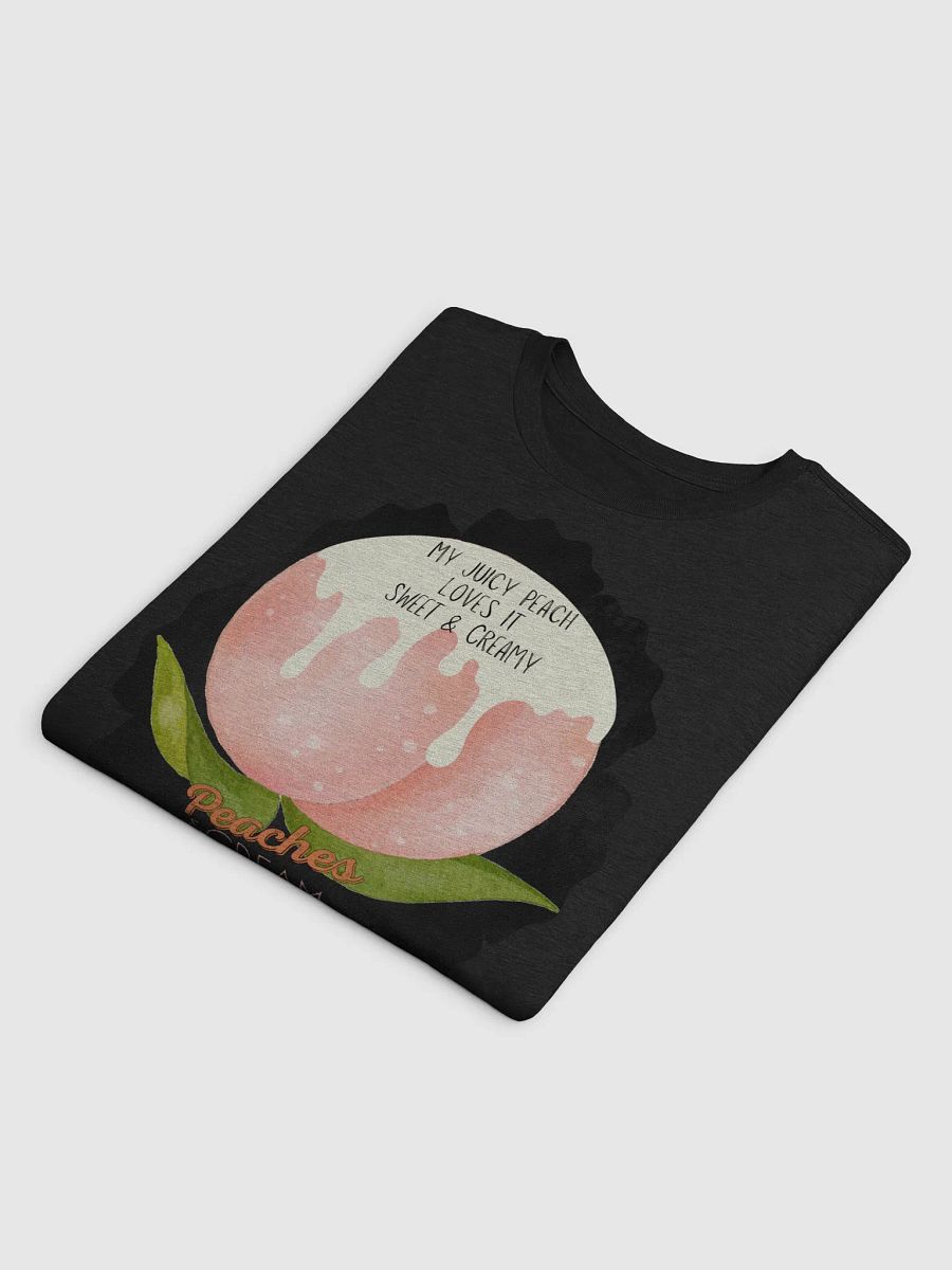 Sweet & Creamy Peach Slim-Cut Graphic Tee product image (20)