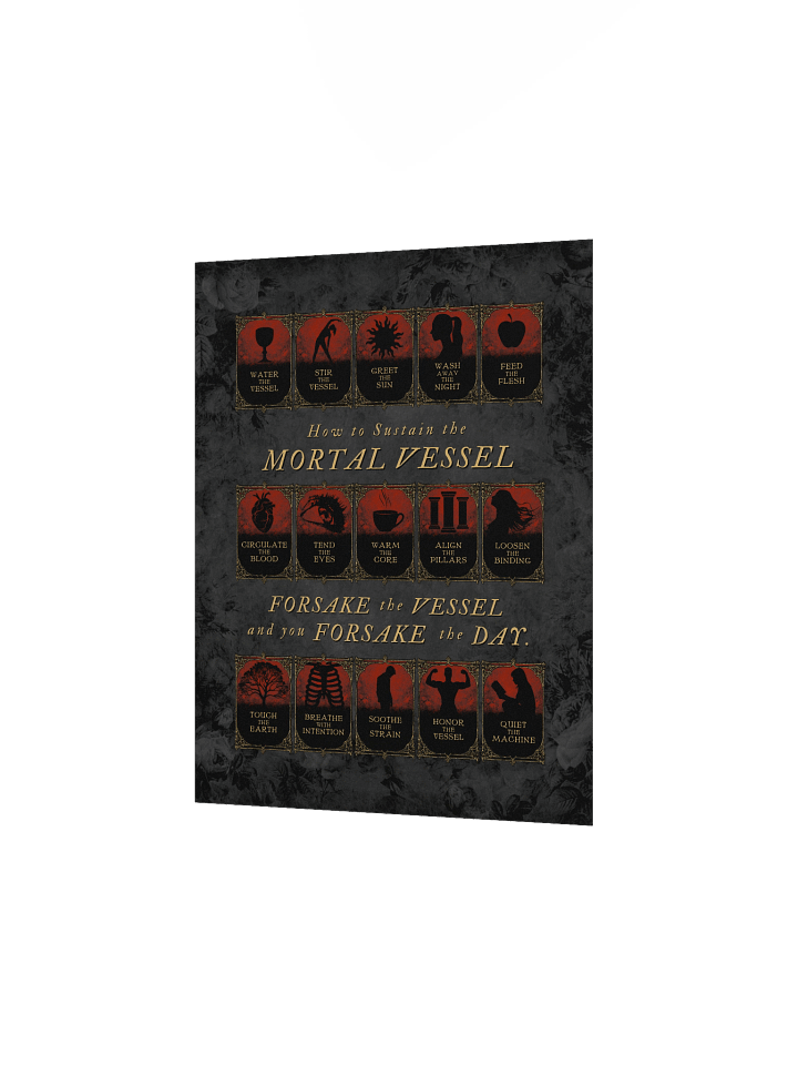 How to Sustain the Mortal Vessel Daily Quest Poster product image (2)