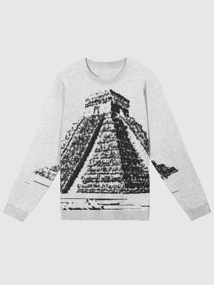L'AGENCE PYRAMID KNITTED SWEATSHIRT LIMITED EDITION - WHITE product image (1)