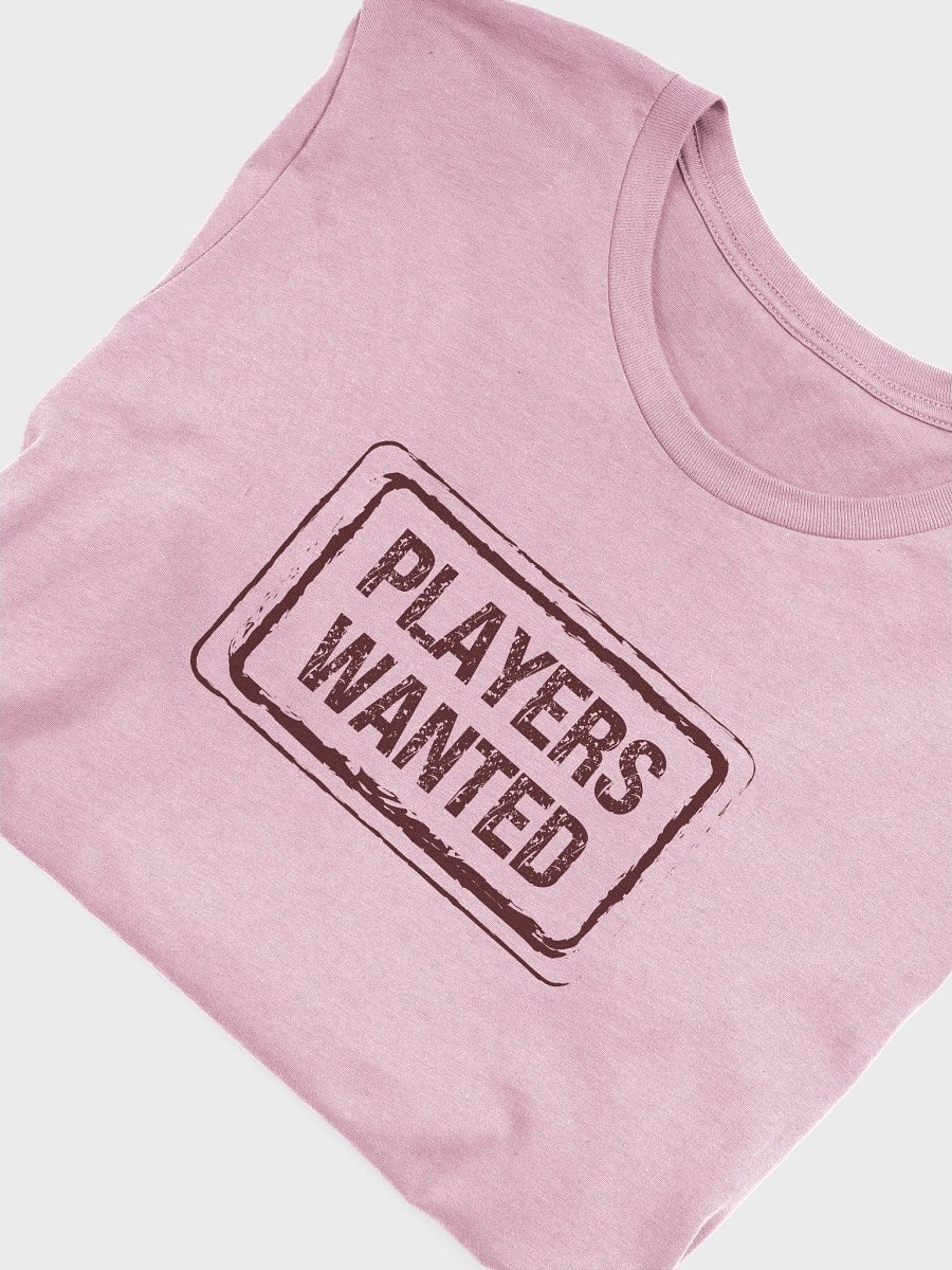 Players Wanted Board Game Shirt on Pink (Board Game Gift, Nerdy Geeky Shirt for Board Game Convention GenCon) product image (7)