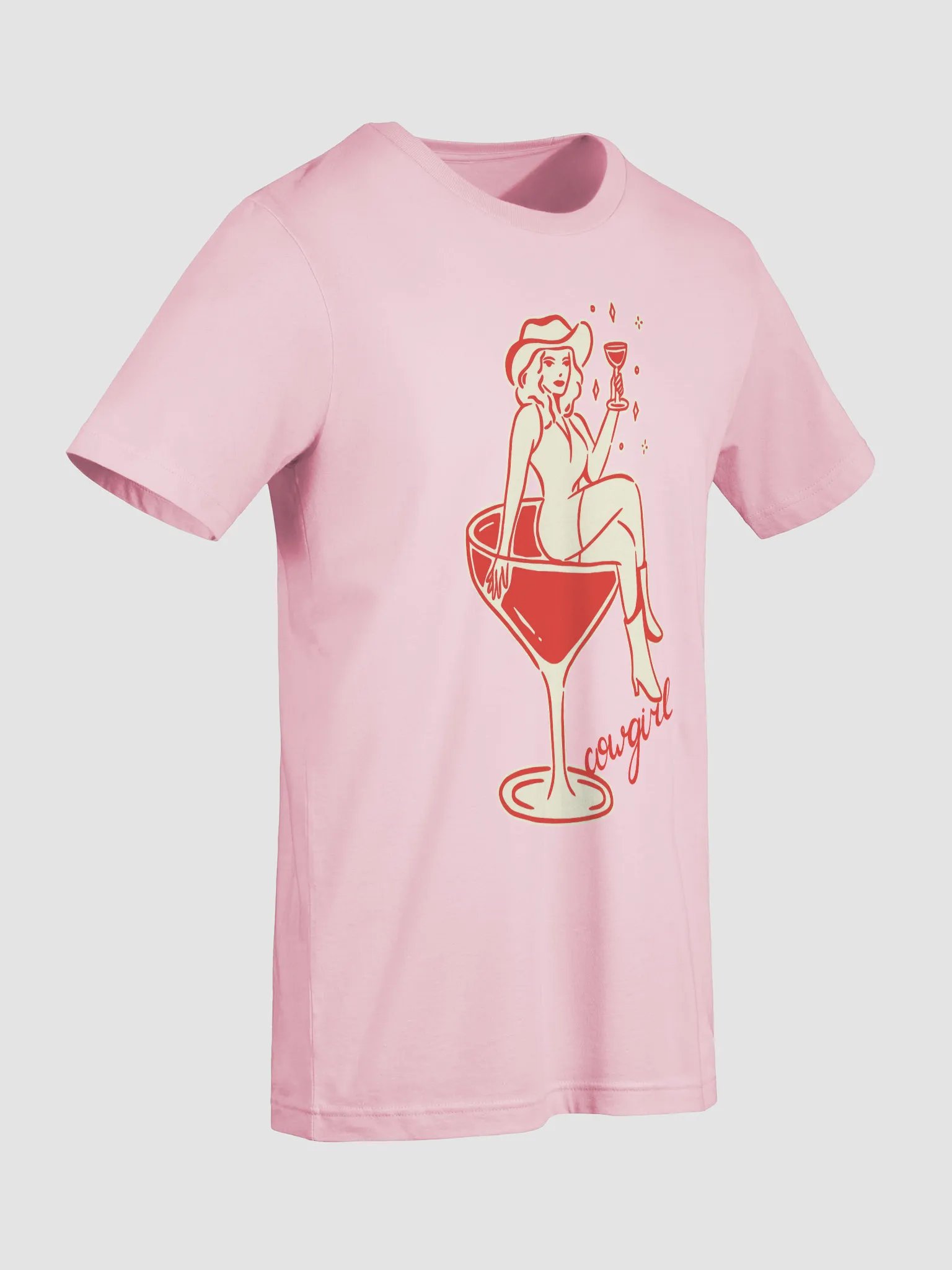 Cowgirl Martini Bella Canvas Tee Shiny product image (73)