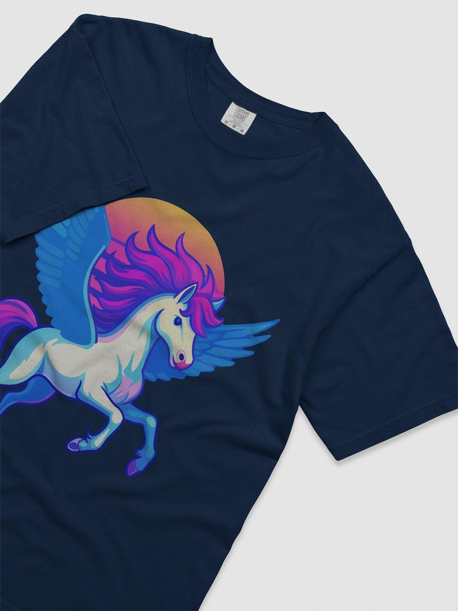 Chill Mythical Pegasus Sunset T-Shirt product image (57)
