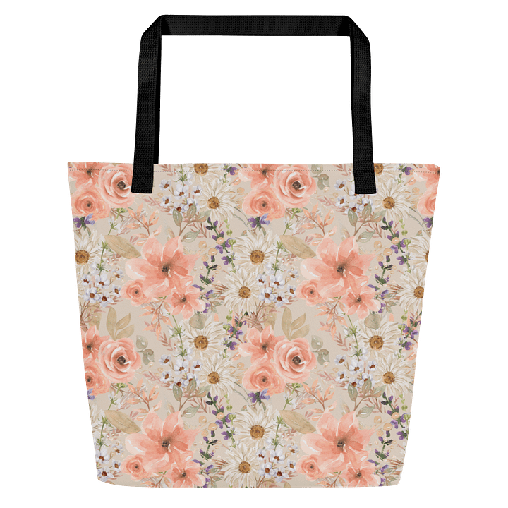 Orange Flowers Bag product image (1)