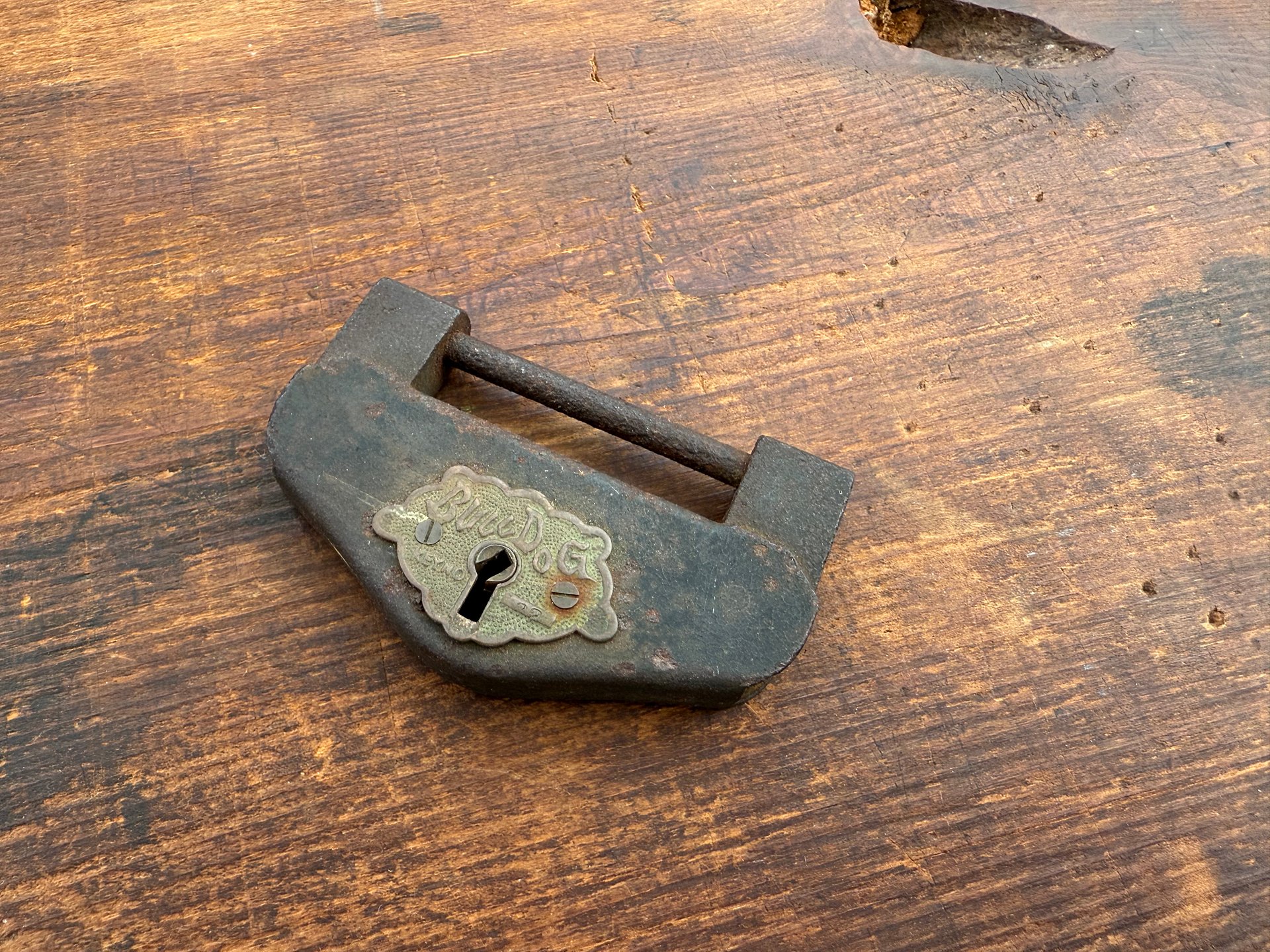 🎎 Antique Japanese Bulldog Padlock – Japan Antique Roadshow product image (3)