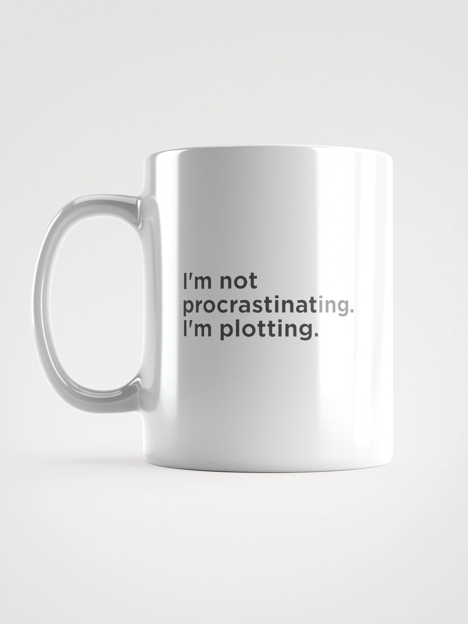 Funny Procrastinating Writer Mug product image (1)