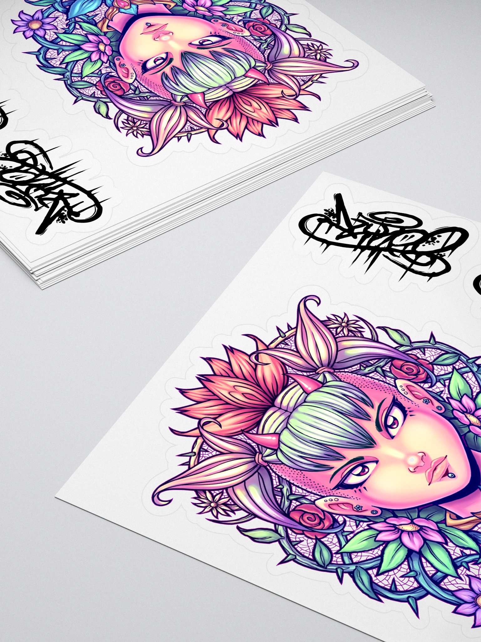 Petal Demon Sticker product image (4)