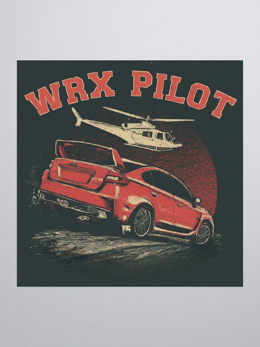 WRX.PILOT Sticker 3x3 product image (2)