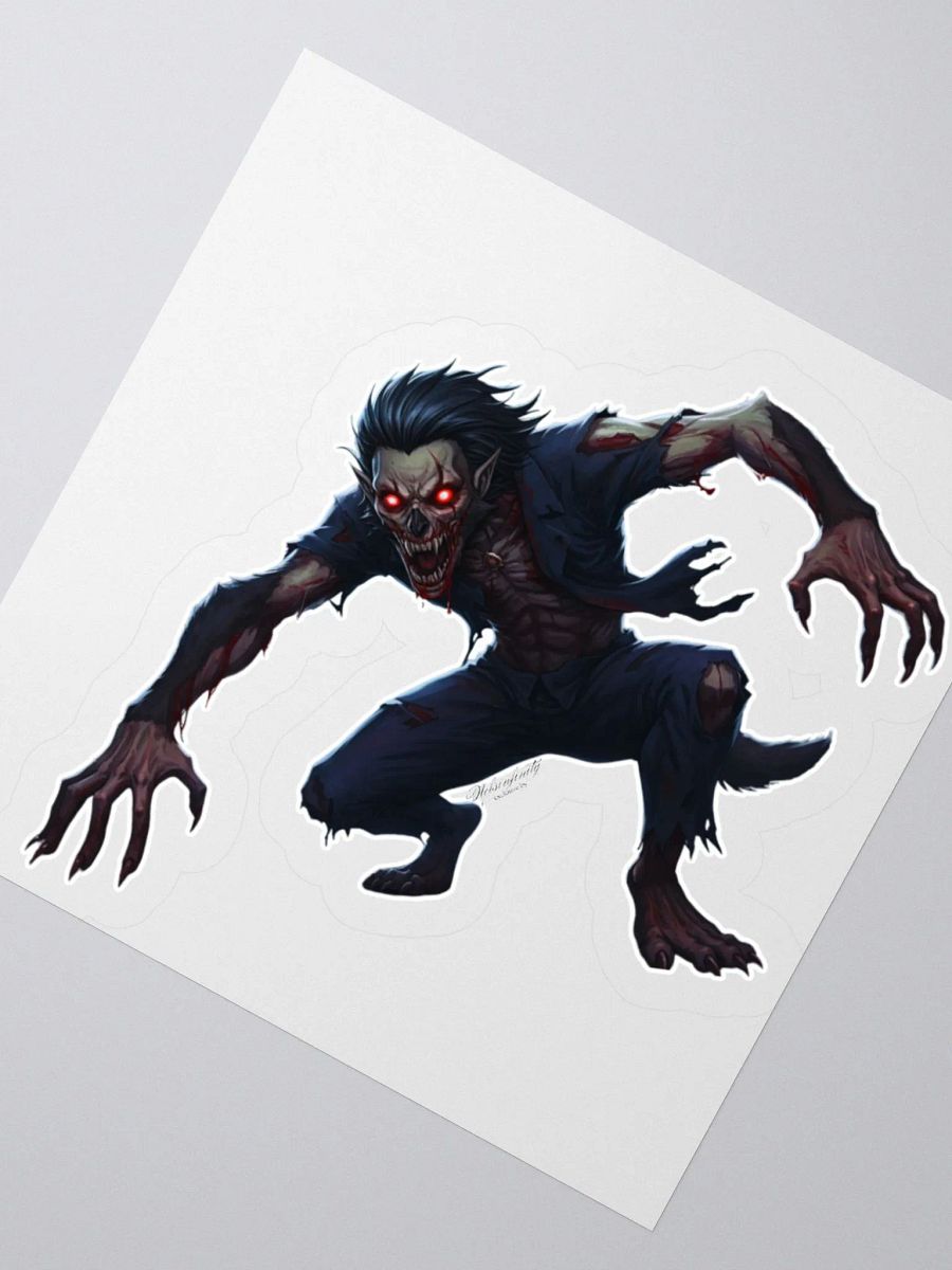 V1 Hybrid Z.W.V. Kiss Cut Stickers (White Edge) product image (2)