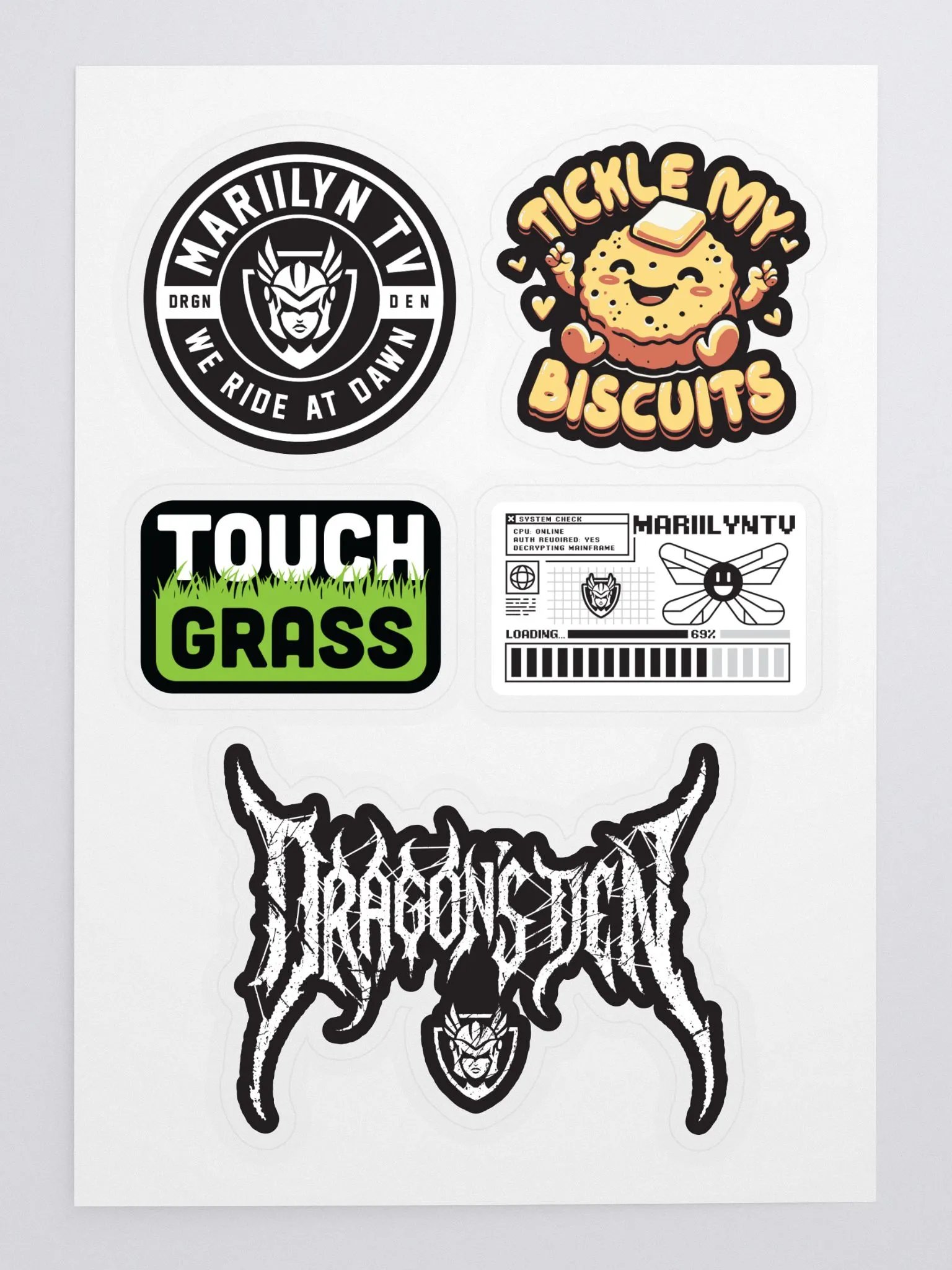 Random #1 Sticker Sheet product image (3)