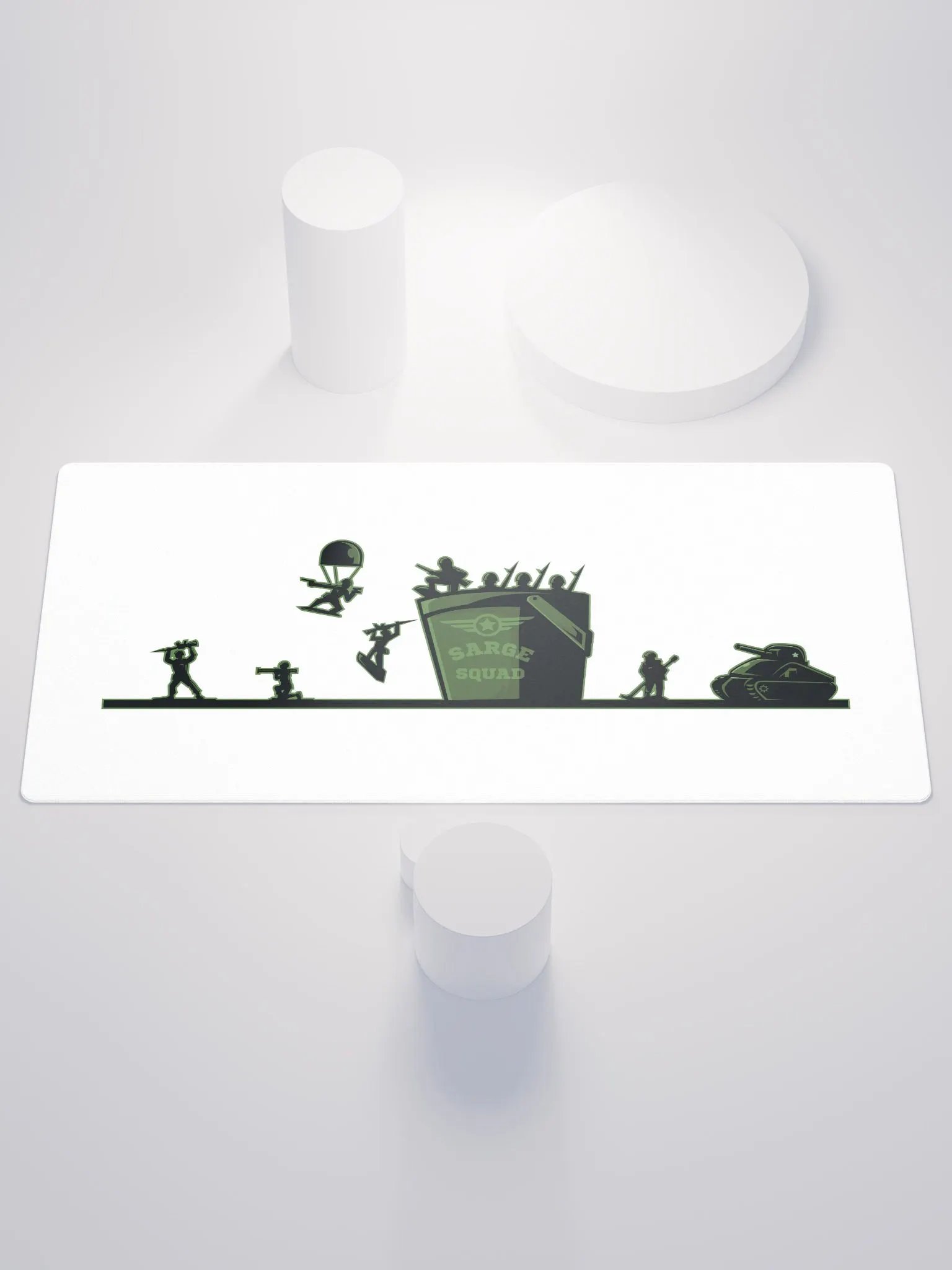 Large Gaming Mouse Pad (White) product image (1)