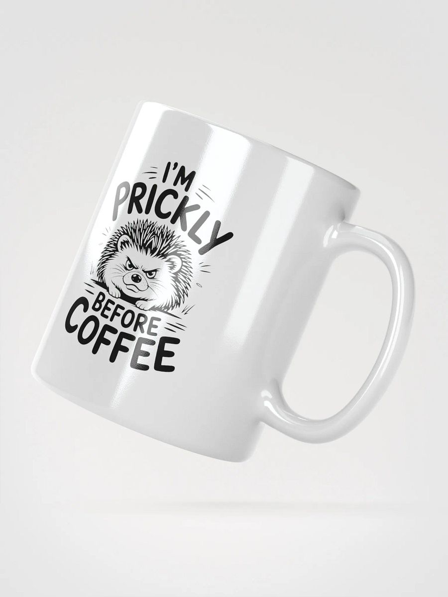 I'm Prickly Before Coffee Mug | Funny Hedgehog Mug product image (2)