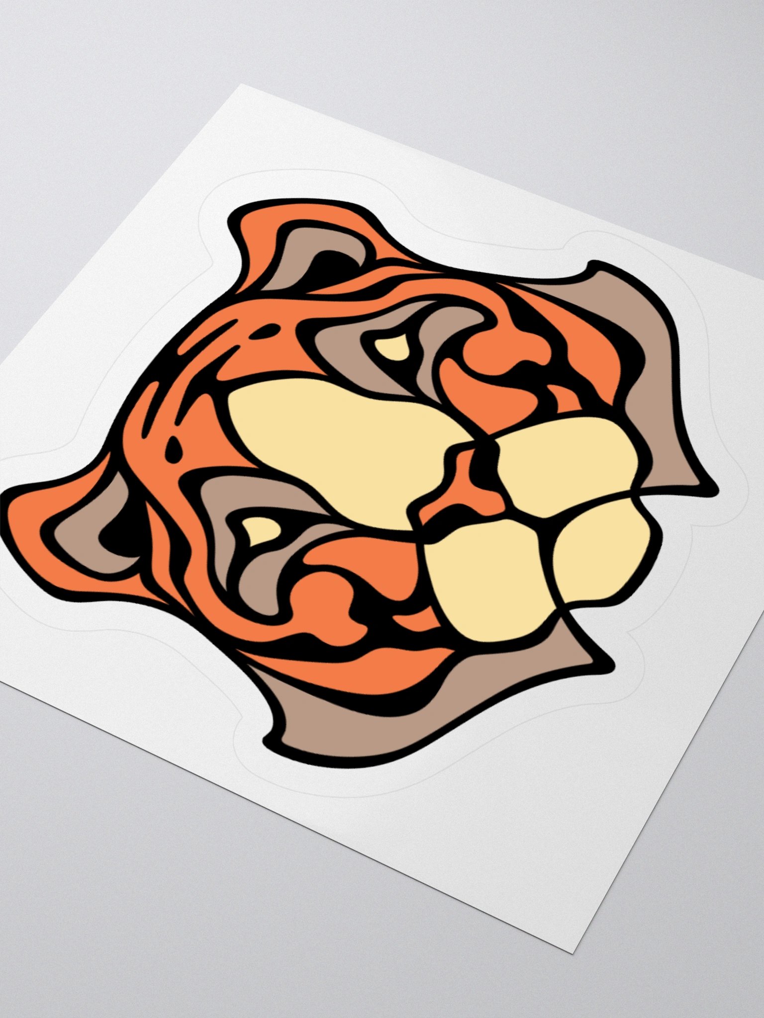 Siberian Tiger - Small/Medium Kiss Cut Sticker product image (3)