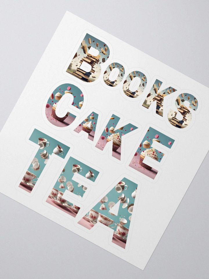Books Cake Tea - Stickers product image (5)