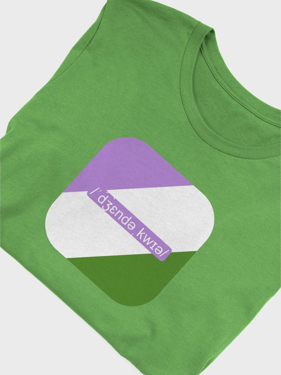 genderqueer IPA t-shirt product image (5)