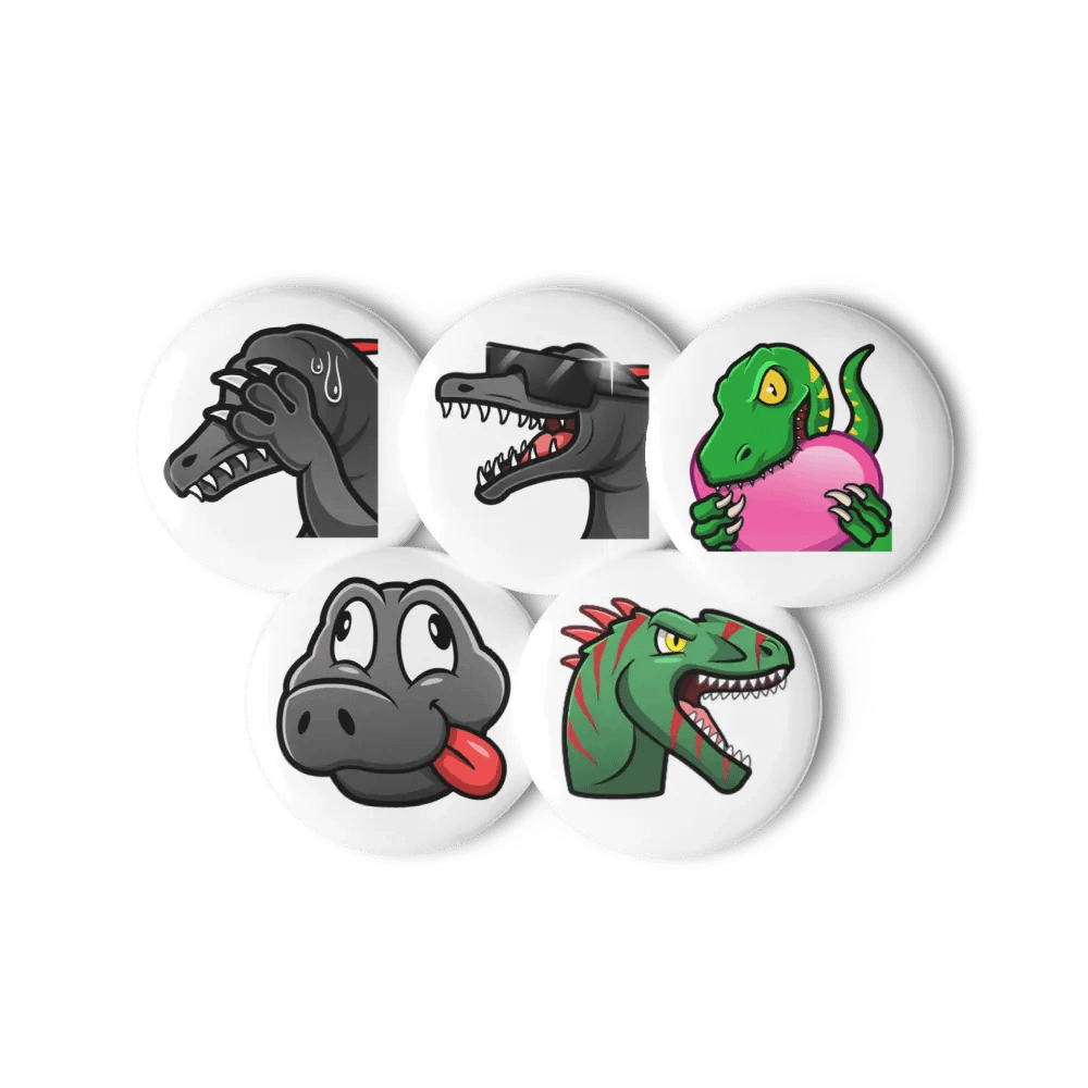 Dino-mite Dinosaur Pin Set #2 product image (11)