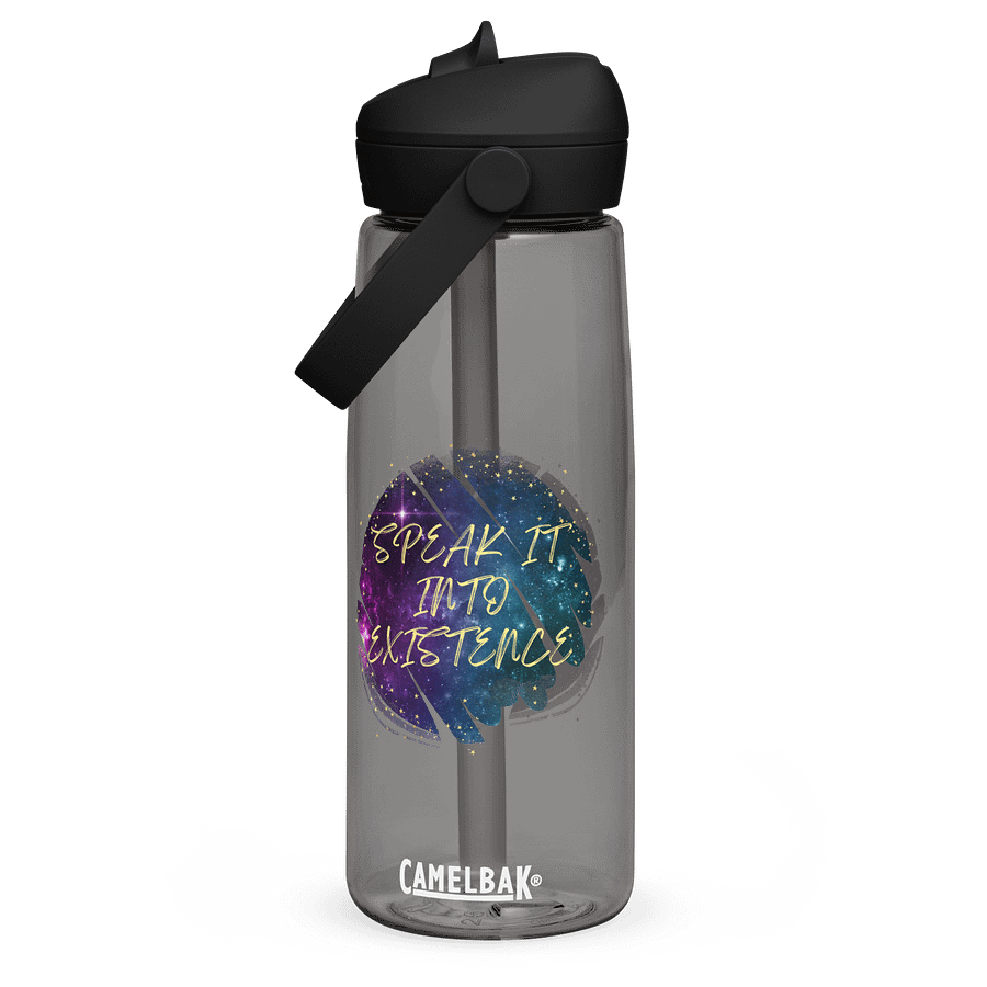 Galactic Affirmation Flip Straw Water Bottle product image (1)