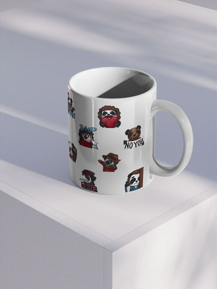 Slasher Panda Emote Mug product image (2)