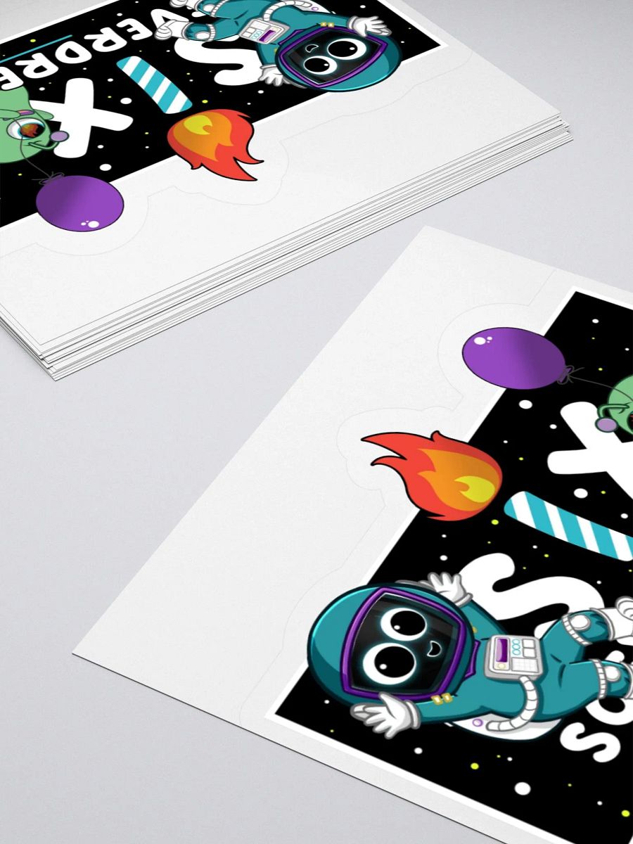6 Year • Sticker product image (2)