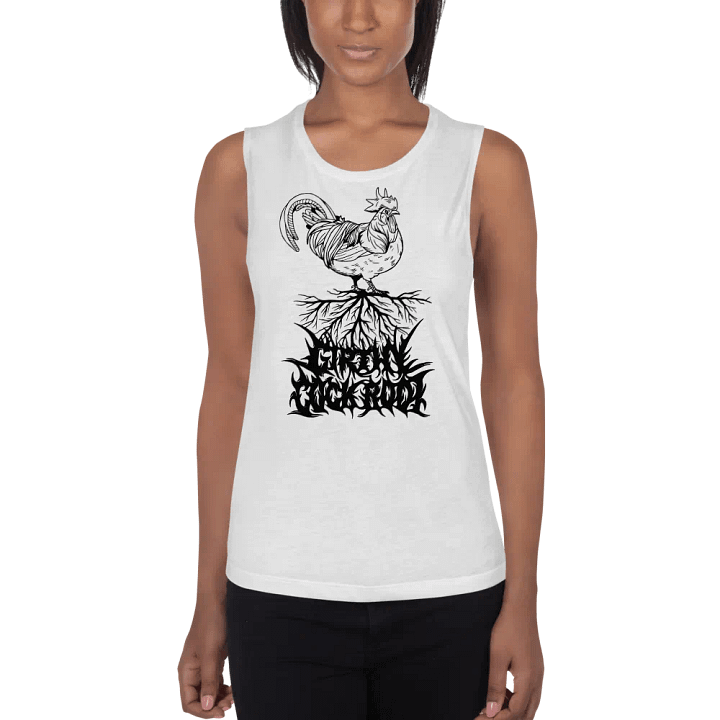 Women's Root Tank (with text) product image (1)