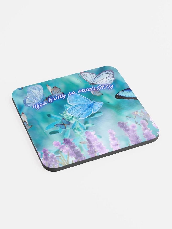 Joyful Butterfly Bliss Coaster for the houseproud ladies product image (2)