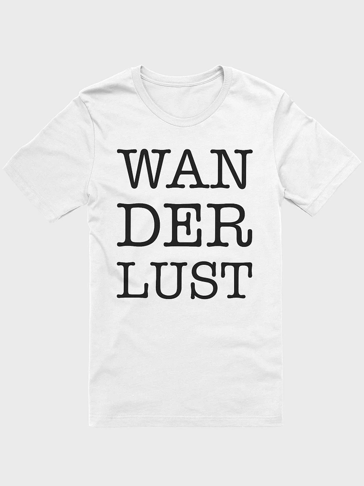 Wanderlust T-shirt product image (1)