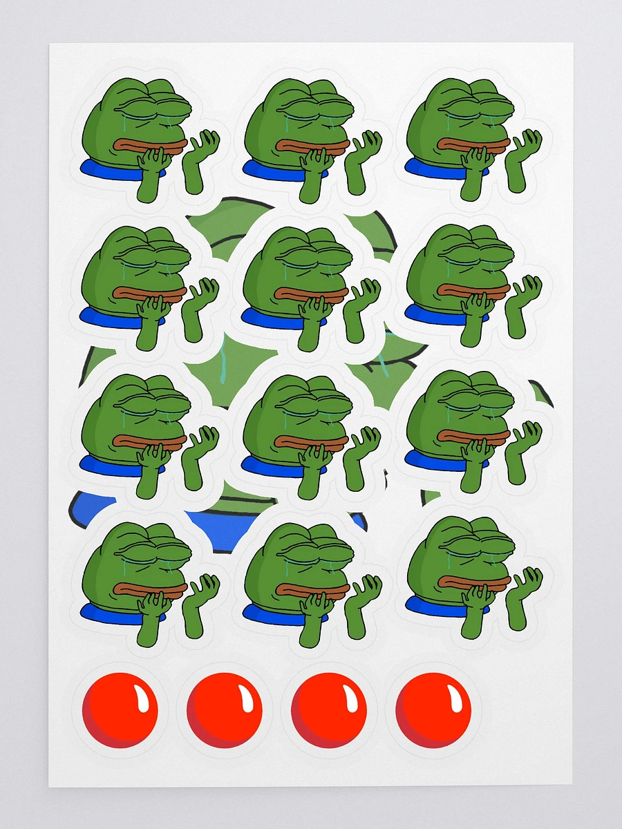 STICKERS! - Pepe Crying Pack! product image (3)