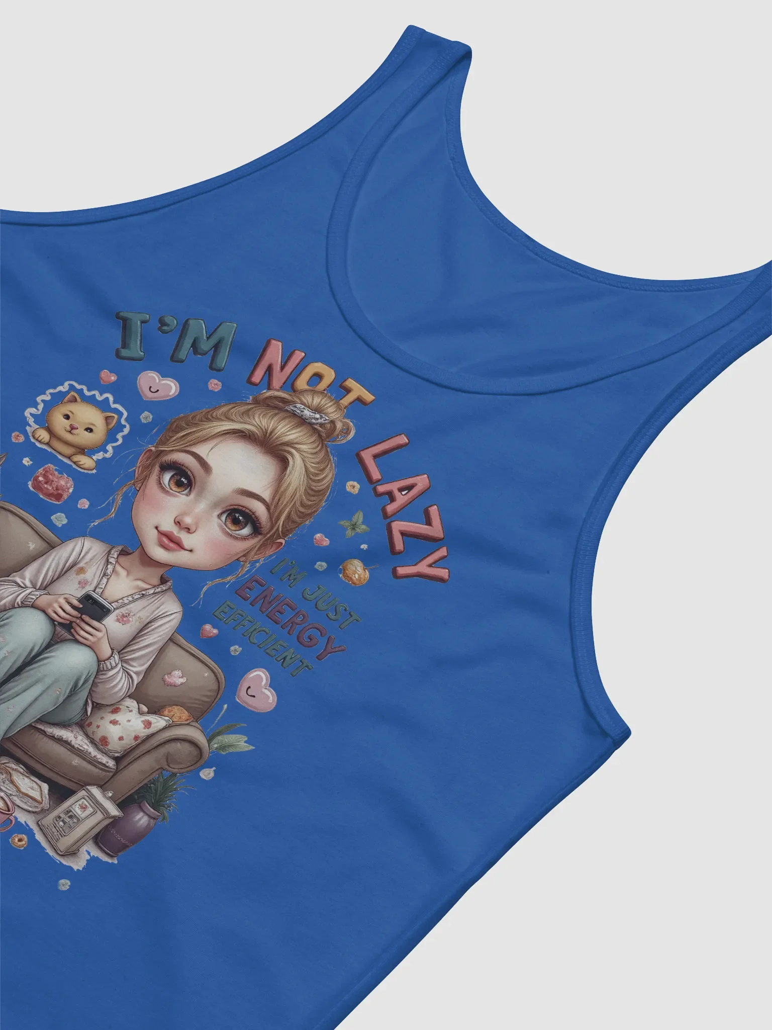 I'm Not Lazy I'm Energy Efficient Tank Top product image (21)