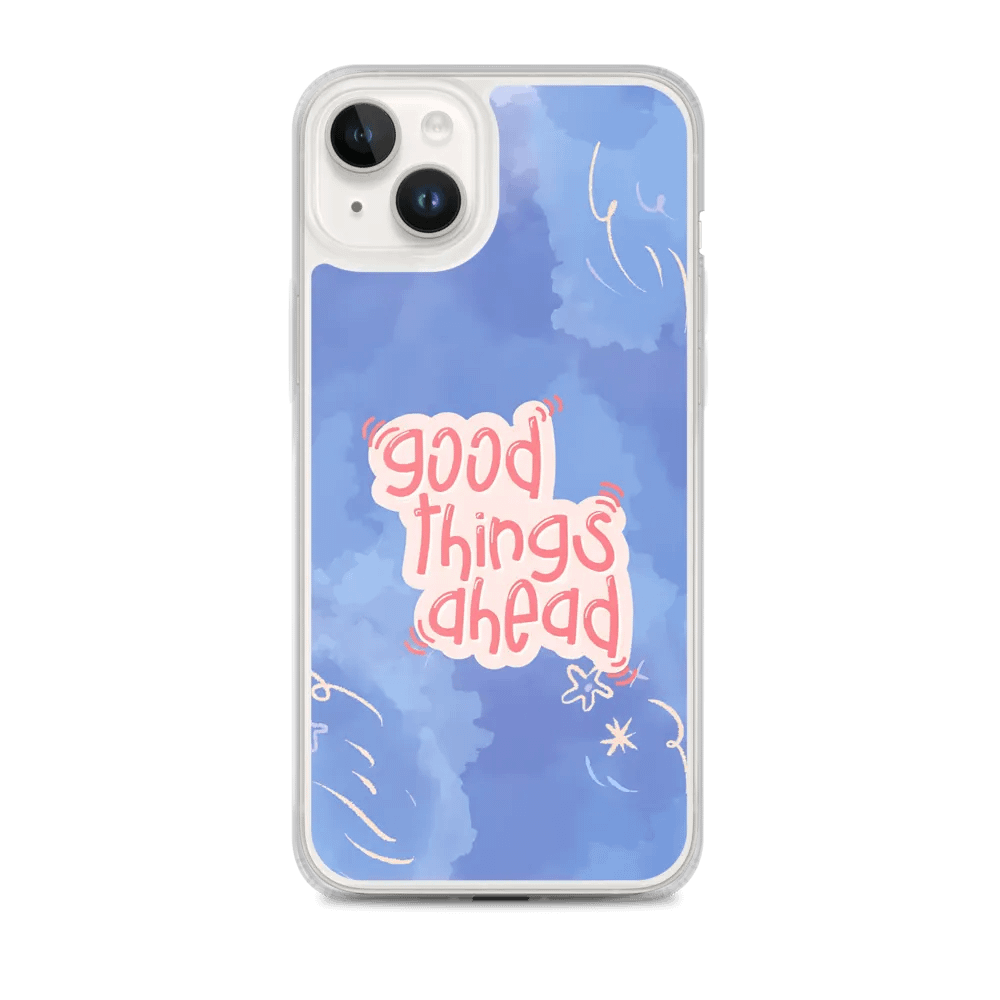 "Good Things Ahead" MagSafe® Clear Case for iPhone® product image (1)