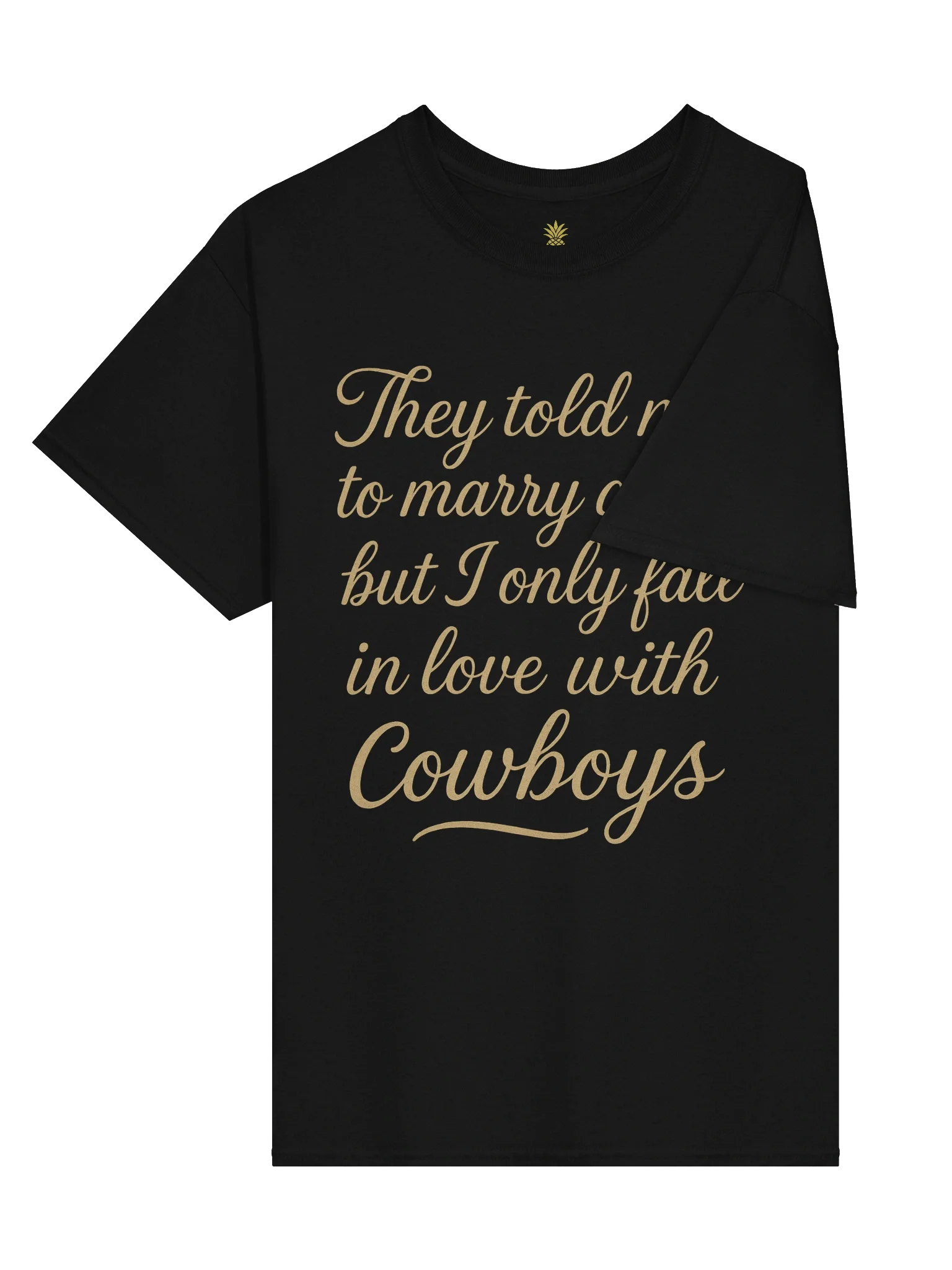 They Told Me to Marry a Man, But I Only Fall in Love With Cowboys Boxy Fit Unisex T-Shirt product image (23)