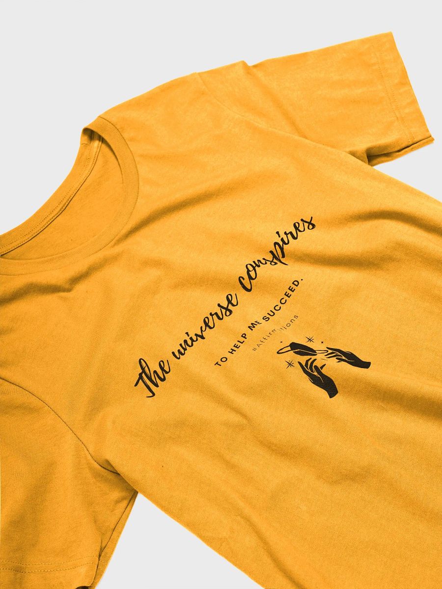 The universe conspires Dark Unisex Super soft T-Shirt product image (14)