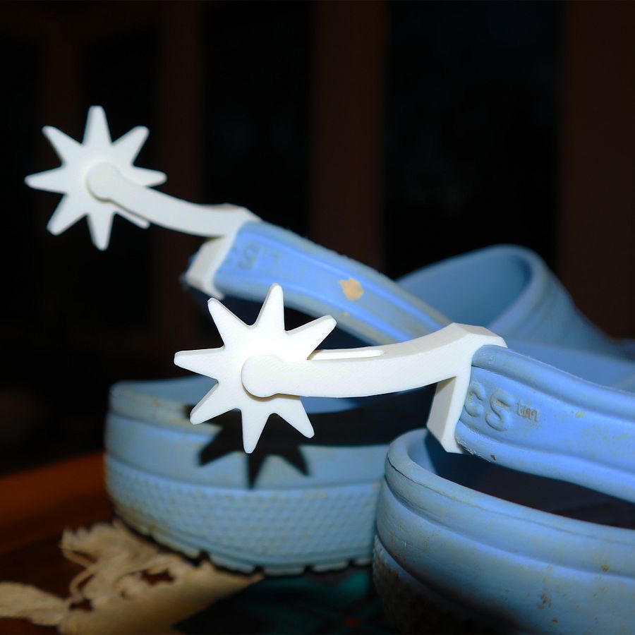 Croc Spur 3D Printed product image (5)
