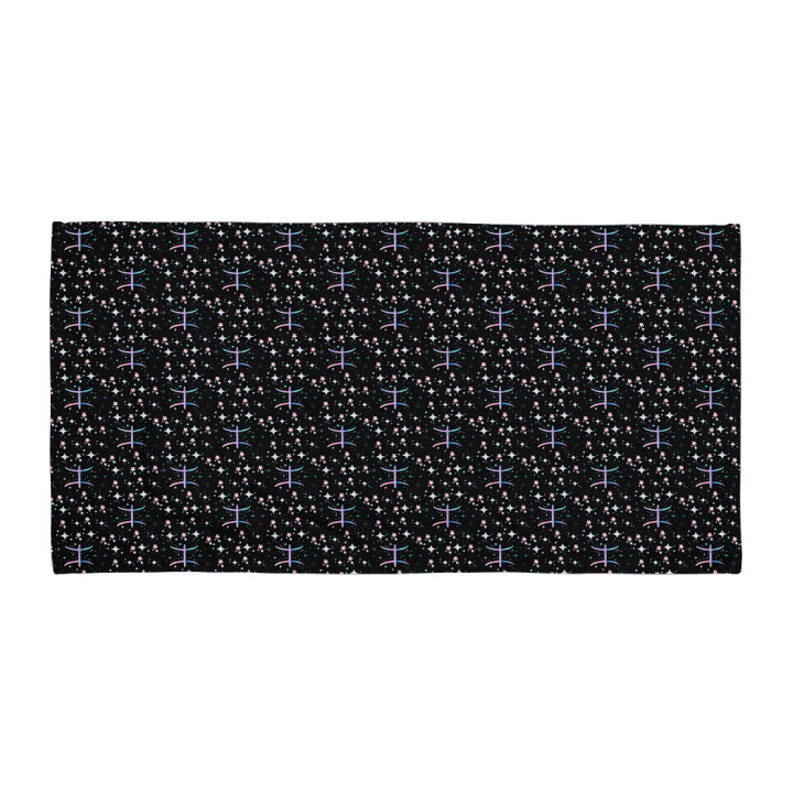 Pisces, Pastel Pisces Glyph, Towel product image (1)